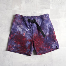 画像をギャラリービューアに読み込む, TIEDYE BORD SHORTS - NAVY×RED -