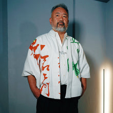 Load image into Gallery viewer, KYO.EMON 3/4 Sleeve Haori Jacket – Matsukarakusa