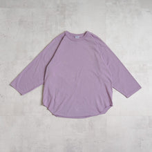 画像をギャラリービューアに読み込む, 3/4  BASEBALL TEE - G.PURPLE -
