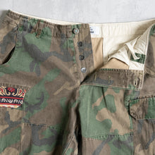 画像をギャラリービューアに読み込む, MAN PATCHWORK SHORT CARGO PANTS  (D)- NEW CAMOUFLAGE -