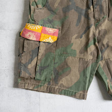 画像をギャラリービューアに読み込む, MAN PATCHWORK SHORT CARGO PANTS  (B)- CAMOUFLAGE -