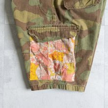 画像をギャラリービューアに読み込む, MAN PATCHWORK SHORT CARGO PANTS  (C)- NEW CAMOUFLAGE -