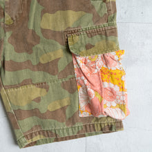 画像をギャラリービューアに読み込む, MAN PATCHWORK SHORT CARGO PANTS  (D)- NEW CAMOUFLAGE -
