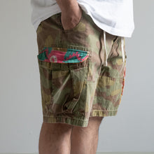 画像をギャラリービューアに読み込む, MAN PATCHWORK SHORT CARGO PANTS  (C)- NEW CAMOUFLAGE -