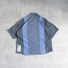 画像をギャラリービューアに読み込む, LIGHT ON THE ANTI CITY REMAKE SHIRTS LACオリジナルリメイクシャツ パッチワークシャツ 大きいサイズ ビッグサイズ 大きいいサイズメンズ テングストア大阪