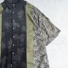 画像をギャラリービューアに読み込む, LIGHT ON THE ANTI CITY REMAKE SHIRTS LACオリジナルリメイクシャツ パッチワークシャツ 大きいサイズ ビッグサイズ 大きいいサイズメンズ テングストア大阪