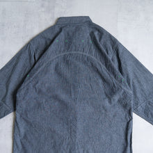 画像をギャラリービューアに読み込む, NIGEL CABOURN NEW MEDICAL SHIRT インディゴ シャツ 大きいサイズ メンズ テングストア大阪