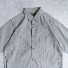 画像をギャラリービューアに読み込む, NIGEL CABOURN NEW MEDICAL SHIRT インディゴ シャツ 大きいサイズ メンズ テングストア大阪