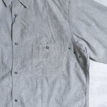 画像をギャラリービューアに読み込む, NIGEL CABOURN NEW MEDICAL SHIRT インディゴ シャツ 大きいサイズ メンズ テングストア大阪