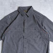 画像をギャラリービューアに読み込む, NIGEL CABOURN NEW MEDICAL SHIRT チャコールグレイ シャツ 大きいサイズ メンズ テングストア大阪