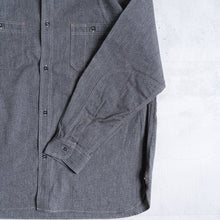 画像をギャラリービューアに読み込む, NIGEL CABOURN NEW MEDICAL SHIRT チャコールグレイ シャツ 大きいサイズ メンズ テングストア大阪