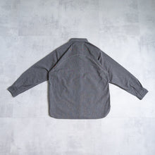 画像をギャラリービューアに読み込む, NIGEL CABOURN NEW MEDICAL SHIRT チャコールグレイ シャツ 大きいサイズ メンズ テングストア大阪