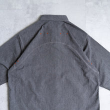 画像をギャラリービューアに読み込む, NIGEL CABOURN NEW MEDICAL SHIRT チャコールグレイ シャツ 大きいサイズ メンズ テングストア大阪