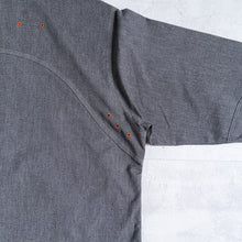 画像をギャラリービューアに読み込む, NIGEL CABOURN NEW MEDICAL SHIRT チャコールグレイ シャツ 大きいサイズ メンズ テングストア大阪