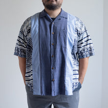 画像をギャラリービューアに読み込む, LIGHT ON THE ANTI CITY REMAKE SHIRTS LACオリジナルリメイクシャツ パッチワークシャツ 大きいサイズ ビッグサイズ 大きいいサイズメンズ テングストア大阪