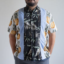 画像をギャラリービューアに読み込む, LIGHT ON THE ANTI CITY REMAKE SHIRTS LACオリジナルリメイクシャツ パッチワークシャツ 大きいサイズ ビッグサイズ 大きいいサイズメンズ テングストア大阪