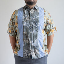画像をギャラリービューアに読み込む, LIGHT ON THE ANTI CITY REMAKE SHIRTS LACオリジナルリメイクシャツ パッチワークシャツ 大きいサイズ ビッグサイズ 大きいいサイズメンズ テングストア大阪