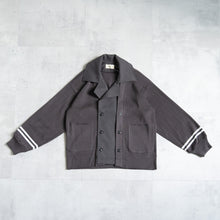 Load image into Gallery viewer, masterkey FLEXIBLE RIB グレイ ニットジャケット 大きいサイズ メンズ テングストア大阪