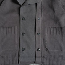 Load image into Gallery viewer, masterkey FLEXIBLE RIB グレイ ニットジャケット 大きいサイズ メンズ テングストア大阪