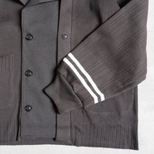 Load image into Gallery viewer, masterkey FLEXIBLE RIB グレイ ニットジャケット 大きいサイズ メンズ テングストア大阪