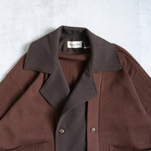 Load image into Gallery viewer, masterkey FLEXIBLE RIB ブラウン ニットジャケット 大きいサイズ メンズ テングストア大阪