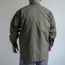 画像をギャラリービューアに読み込む, FUJITO A/W FATIGUE SHIRT カーキ 大きいサイズ メンズ シャツ テングストア大阪