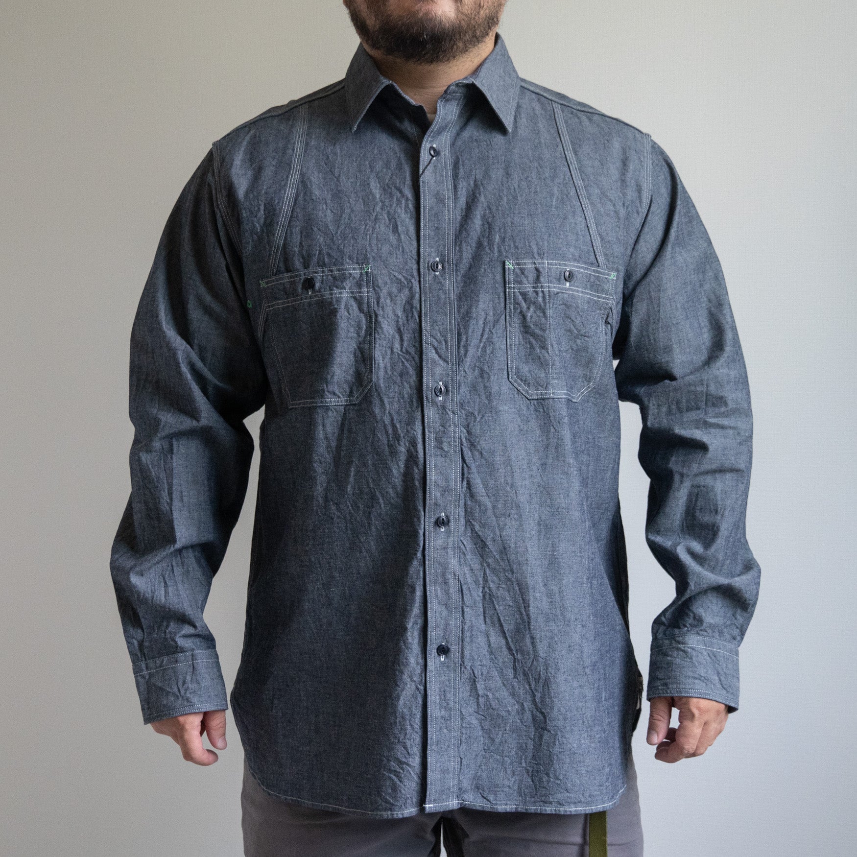 NEW MEDICAL SHIRT - INDIGO - – TENG STORE OSAKA