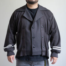 Load image into Gallery viewer, masterkey FLEXIBLE RIB グレイ ニットジャケット 大きいサイズ メンズ テングストア大阪