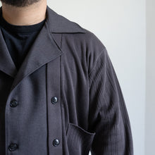 Load image into Gallery viewer, masterkey FLEXIBLE RIB グレイ ニットジャケット 大きいサイズ メンズ テングストア大阪