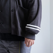 Load image into Gallery viewer, masterkey FLEXIBLE RIB グレイ ニットジャケット 大きいサイズ メンズ テングストア大阪