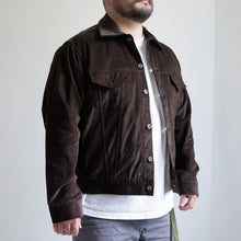 画像をギャラリービューアに読み込む, FUJITO COWBOY JACKET ブラウン メンズシャツ 大きめサイズ テングストア大阪