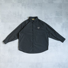 画像をギャラリービューアに読み込む, A/E FLAP POCKET SHIRTS  - CHECK BLACK -