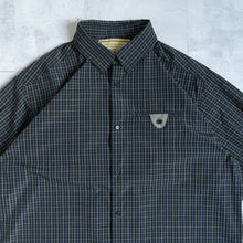画像をギャラリービューアに読み込む, A/E FLAP POCKET SHIRTS  - CHECK BLACK -