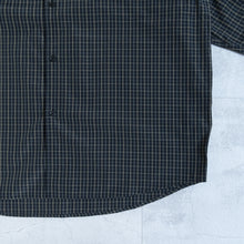 画像をギャラリービューアに読み込む, A/E FLAP POCKET SHIRTS  - CHECK BLACK -