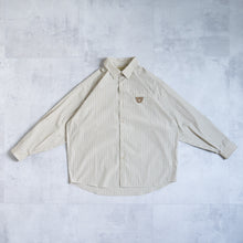 画像をギャラリービューアに読み込む, A/E FLAP POCKET SHIRTS -CHECK IVORY -