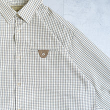 画像をギャラリービューアに読み込む, A/E FLAP POCKET SHIRTS -CHECK IVORY -