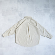 画像をギャラリービューアに読み込む, A/E FLAP POCKET SHIRTS -CHECK IVORY -