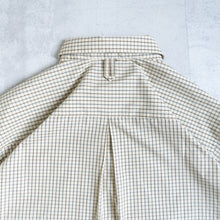 画像をギャラリービューアに読み込む, A/E FLAP POCKET SHIRTS -CHECK IVORY -