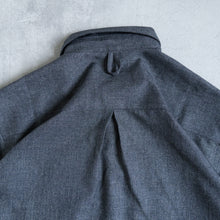 画像をギャラリービューアに読み込む, A/E FLAP POCKET SHIRTS -CHARCOAL -