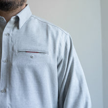 画像をギャラリービューアに読み込む, A/E FLAP POCKET SHIRTS - ASH -