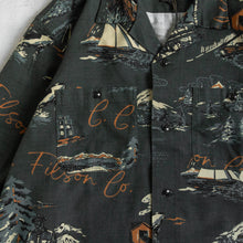 画像をギャラリービューアに読み込む, ELK HEIGHTS CAMP SHIRT  - GREEN NORTHWEST -