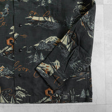 画像をギャラリービューアに読み込む, ELK HEIGHTS CAMP SHIRT  - GREEN NORTHWEST -