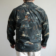 画像をギャラリービューアに読み込む, ELK HEIGHTS CAMP SHIRT  - GREEN NORTHWEST -