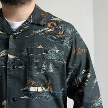 画像をギャラリービューアに読み込む, ELK HEIGHTS CAMP SHIRT  - GREEN NORTHWEST -