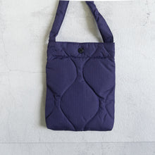 画像をギャラリービューアに読み込む, MILITARY CROSSBODY DOWN BAG - D.PURPLE -