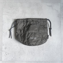 画像をギャラリービューアに読み込む, DRAWSTRING DOWN BAG - D.CHARCOAL -