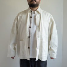 画像をギャラリービューアに読み込む, SASHIKO COVERALL - WHITE -