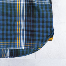 画像をギャラリービューアに読み込む, HORIZONTAL PANEL CAMP SHIRTS -BLUE CHECK -