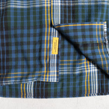 画像をギャラリービューアに読み込む, HORIZONTAL PANEL CAMP SHIRTS -BLUE CHECK -