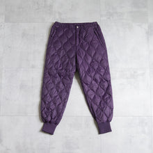 画像をギャラリービューアに読み込む, MILITARY SOFT SHELL DOWN PANTS - D.PURPLE -
